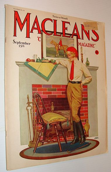 Image for Maclean's Magazine, September 15, 1930 Maclean's Magazine, September 15, 1930