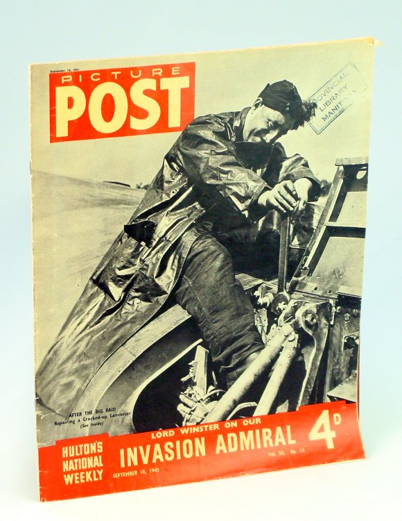 Picture Post - Hulton's National Weekly Magazine, September 18, 1943 - Czech Troops Fight on the Russian Front / The Fabians in Conference