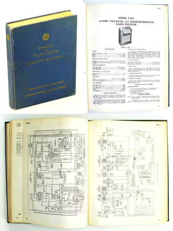 Radio And Television Service Manual 1945-1949 [Canadian General Electric Company, Limited]