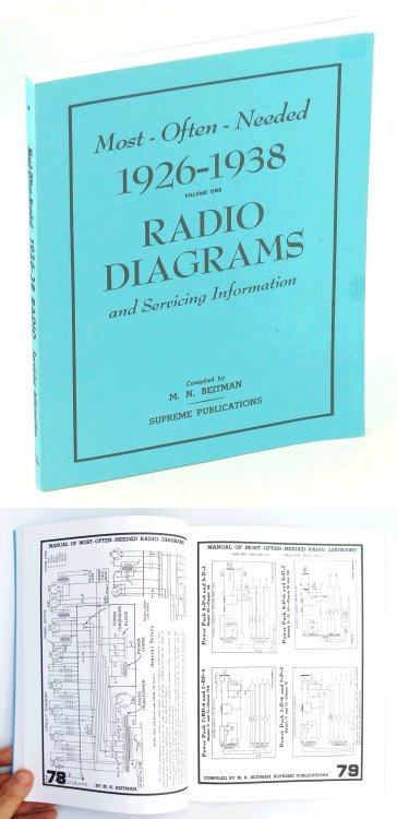 Most Often Needed 1926-1938 Radio Diagrams and Servicing Information, Volume One [1]