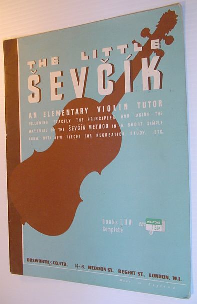 The Little Sevcik: An Elementary Violin Tutor