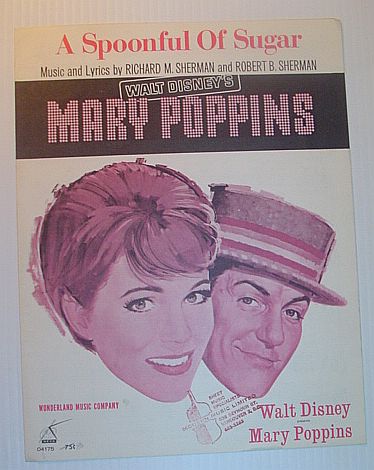 A Spoonful of Sugar - Sheet Music from Walt Disney's Mary Poppins
