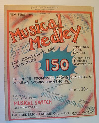 Musical Medley - 150 Excerpts from Well-Known Classical and Popular Works - Gem Series No. 5 (Five)