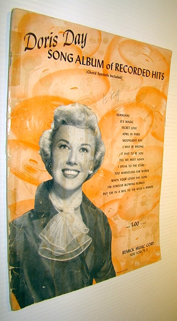 Image for Doris Day Song Album of Recorded Hits: Sheet Music for Voice and Piano with Ukulele Chords Doris Day Song Album of Recorded Hits: Sheet Music for Voice and Piano with Ukulele Chords