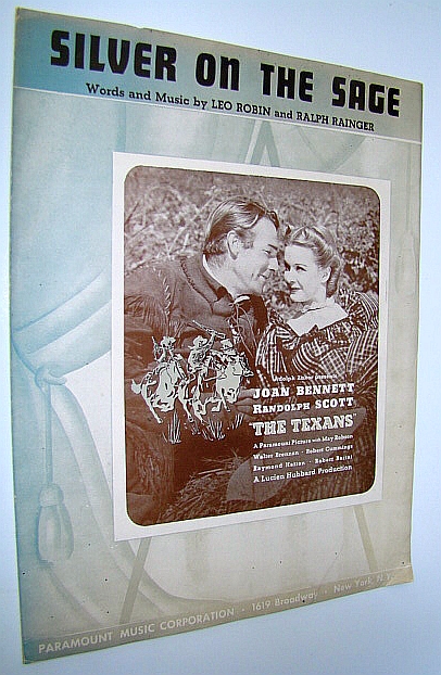 Silver on the Sage: Sheet Music for Piano and Voice with Ukulele Chords