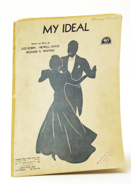 Image for My Ideal: Sheet Music for Voice and Piano with Ukulele Chords My Ideal: Sheet Music for Voice and Piano with Ukulele Chords