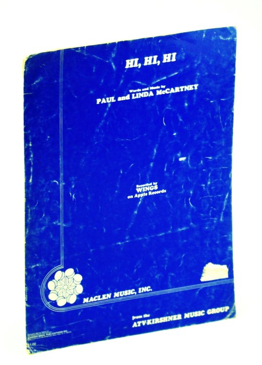 Hi, Hi, Hi: Piano Sheet Music with Llyrics and Guitar Chords