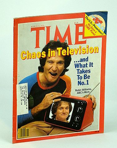 Time Magazine (Canadian Edition), March (Mar.) 12, 1979 - Robin Williams (Mork) Cover Photo