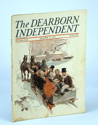 The Dearborn Independent (Magazine) - Chronicler of the Neglected Truth, December (Dec.) 11, 1926 - Nice Christmas Content
