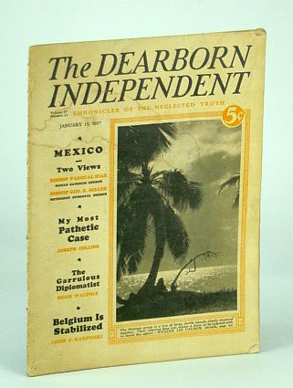 The Dearborn Independent (Magazine) - Chronicler of the Neglected Truth, January (Jan.) 15, 1927 - The Negro as the Lucky Child of Destiny