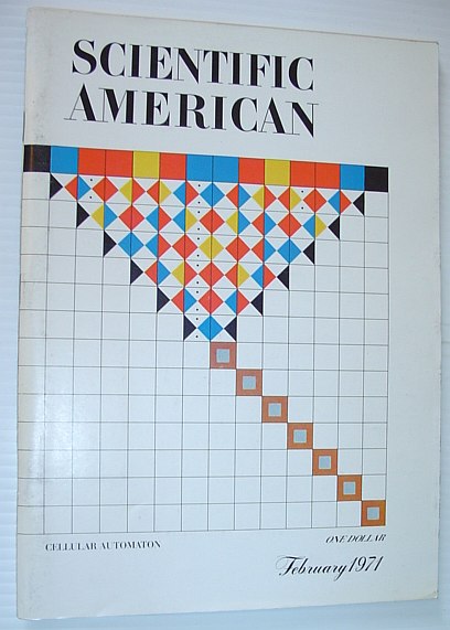 Scientific American, February 1971, Volume 224 Number 2 - Cellular Automation