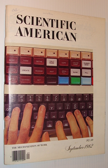 Scientific American, September 1982 - The Mechanization of Work