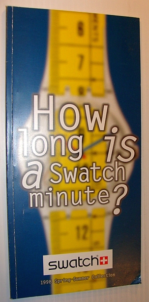 How Long is a Swatch Minute Swatch Catalog (Catalogue) 1998 Spring-Summer Collection