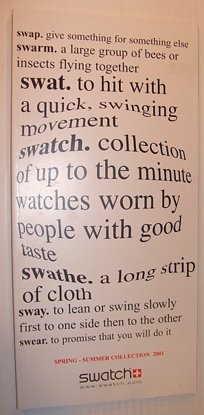 Swatch Spring-Summer Collection 2001
