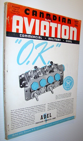 Canadian Aviation Magazine, May 1944 - Commercial, Military, Civil