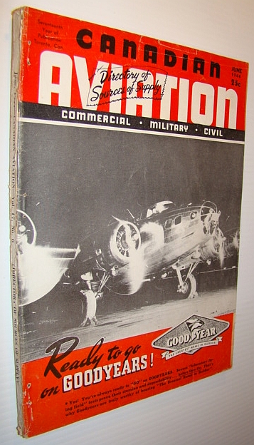 Canadian Aviation Magazine, June 1944 - Commercial, Military, Civil