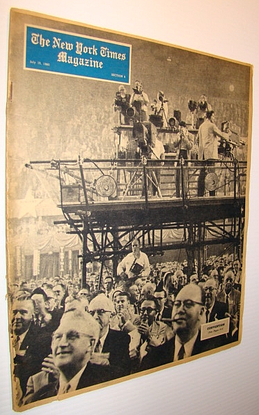 The New York Times Magazine, July 10, 1960 - Political Convention Cover Photo