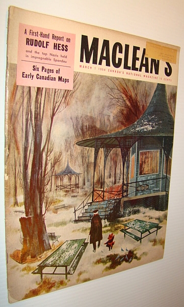 Image for Maclean's Magazine, March 1, 1954 - First Hand Report on Rudolf Hess Maclean's Magazine, March 1, 1954 - First Hand Report on Rudolf Hess
