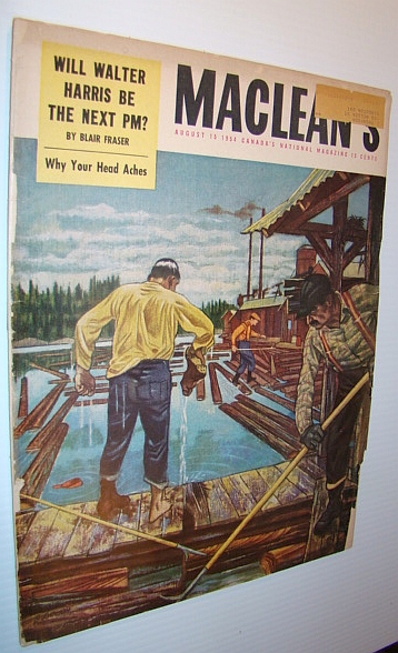 Image for Maclean's Magazine, August 15, 1954 Maclean's Magazine, August 15, 1954