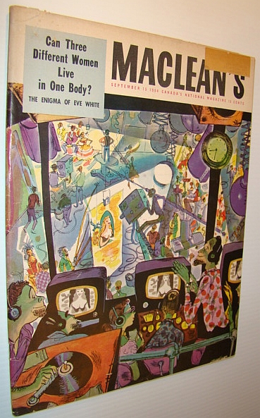 Image for Maclean's Magazine, September 15, 1954 - Col. R.S. McLaughlin Maclean's Magazine, September 15, 1954 - Col. R.S. McLaughlin