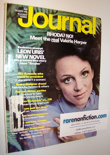 Ladies' Home Journal Magazine, March 1976 - Valerie Harper/Rhoda Cover