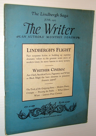 The Writer (Magazine), - An Authors Monthly Forum, June 1927 - Whither Cinema