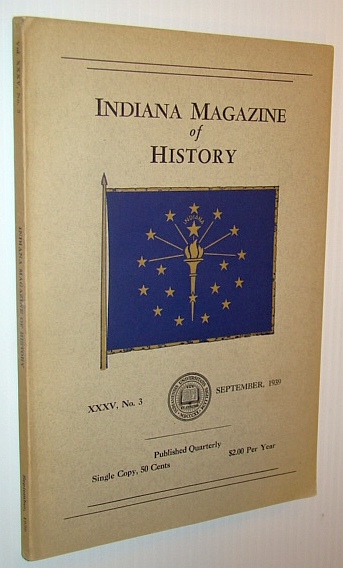 Indiana Magazine of History, September 1939