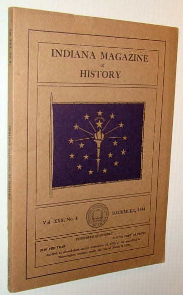 Indiana History Magazine, December 1934