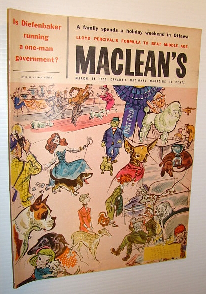 Maclean's - Canada's National Magazine, March 14, 1959: Doc Tom Kelley And His Medicine Show
