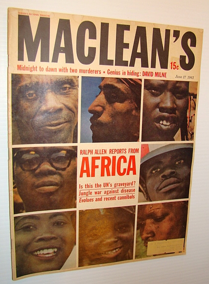 Maclean's - Canada's National Magazine, June 17, 1961 - Artist David Milne