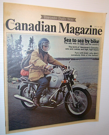 Canadian Magazine, October 24, 1970 - Uranium Magnate Steve Roman / Early Vancouver Canucks NHL Article