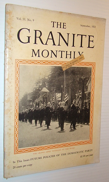 Image for The Granite Monthly - A New Hampshire Magazine, September 1923 The Granite Monthly - A New Hampshire Magazine, September 1923