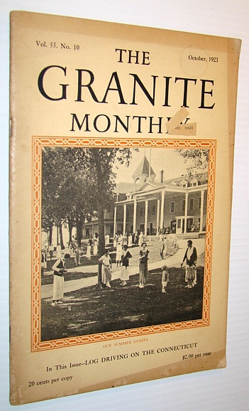 Image for The Granite Monthly - A New Hampshire Magazine, October 1923 The Granite Monthly - A New Hampshire Magazine, October 1923