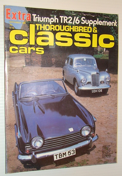 Thoroughbred and Classic Cars Magazine, September 1980 - Triumph TR2/6 Supplement