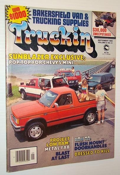 Image for Truckin' Magazine, September 1983 Truckin' Magazine, September 1983