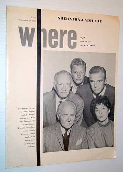 Image for Where Magazine: Where to go, What to do, When in Detroit, Week of November 25, 1961 Where Magazine: Where to go, What to do, When in Detroit, Week of November 25, 1961