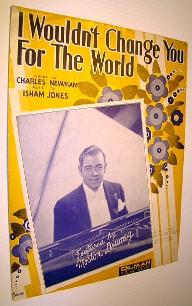 I Wouldn't Change You for the World - Sheet Music for Piano and Voice with Ukulele Chords