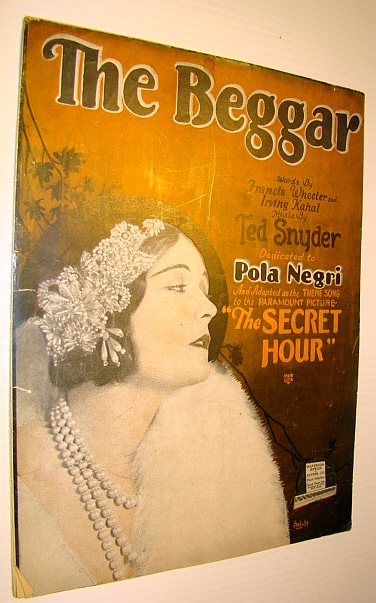 The Beggar - Sheet Music for Voice and Piano with Ukulele Chords - Theme Song to the Paramount Picture 
