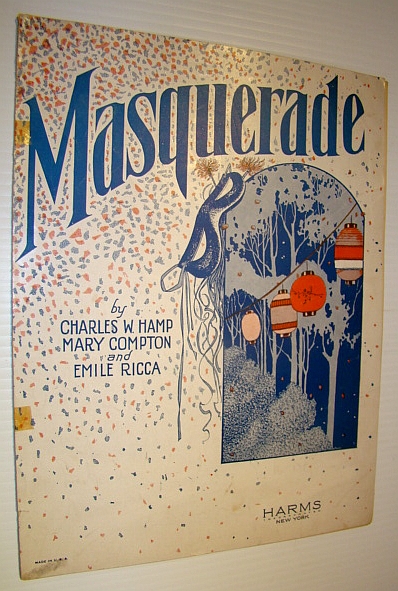 Masquerade - Sheet Music for Voice and Piano