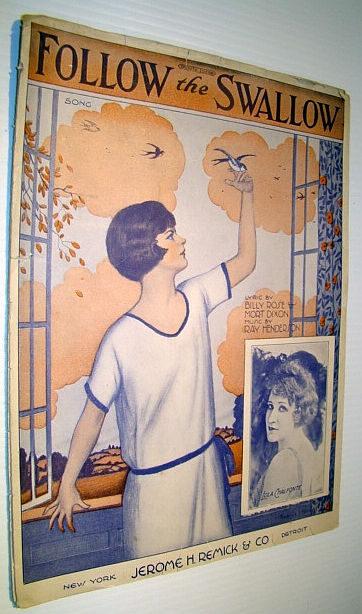 Follow the Swallow - Sheet Music for Piano and Voice with Ukulele Chords