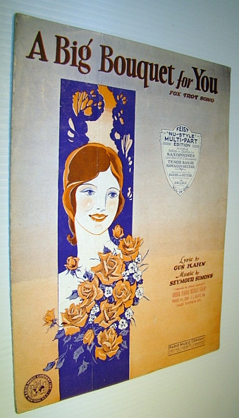 A Big Bouquet for You - Fox Trot Song: Sheet Music for Piano and Voice with Ukulele Chords