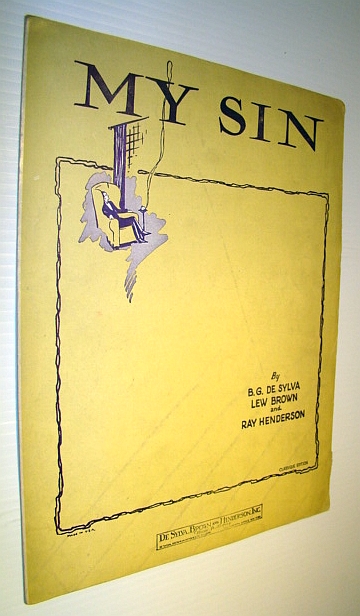 My Sin - Sheet Music for Piano and Voice with Ukulele Chords