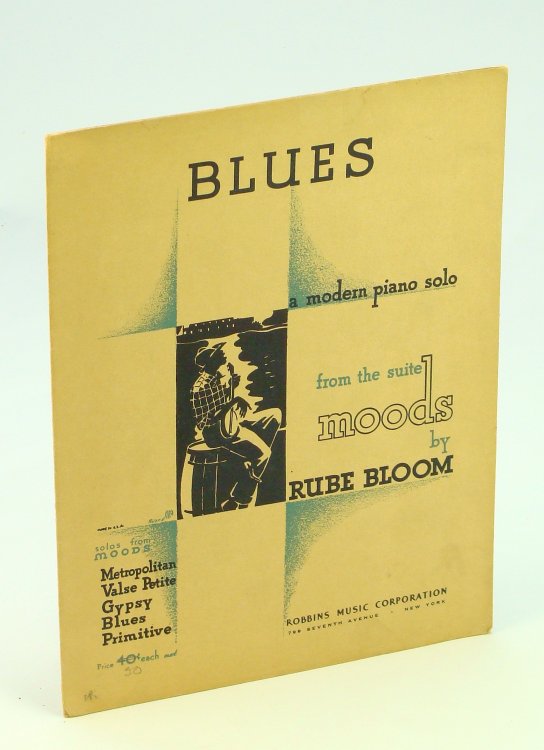 Blues - A Modern Piano Solo: Sheet Music for Piano from the Suite Moods