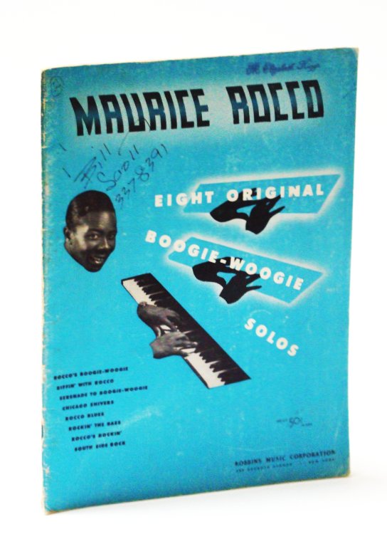 Image for Maurice Rocco: Eight (8) Original Boogie-Woogie Solos: Piano Sheet Music Maurice Rocco: Eight (8) Original Boogie-Woogie Solos: Piano Sheet Music