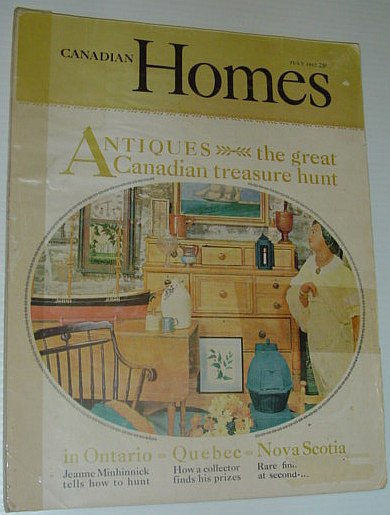 Canadian Homes Magazine, July 1962 *Antiques, the Great Canadian Treasure Hunt*