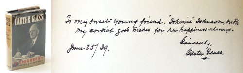 Image for Carter Glass - A Biography Carter Glass - A Biography