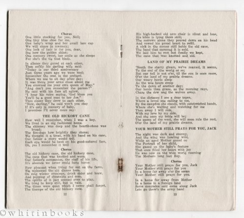 Old Time Ballads & Cowboy Songs (Lyrics Only)
