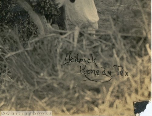 [Photograph]: Kenedy, Texas Art Car with Women and Clowns circa 1920s; Photograph by Dedrick in Kenedy