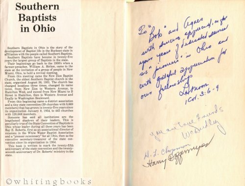 The History of Southern Baptists in Ohio: 25th Anniversary History