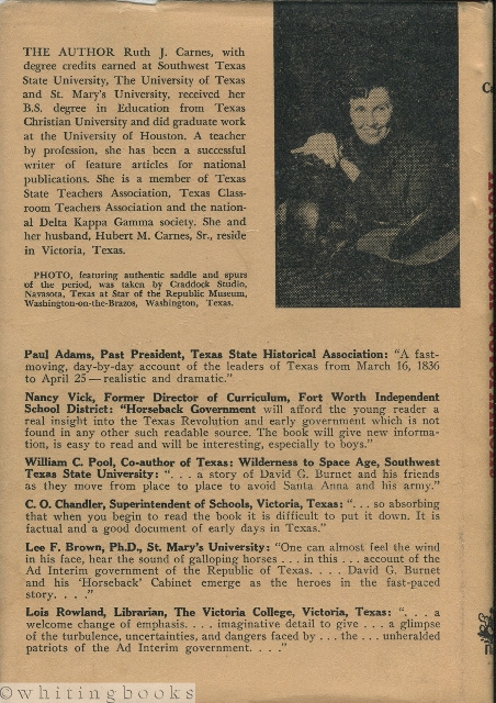 Horseback Government: Ad Interim Administration, Republic of Texas, 1836